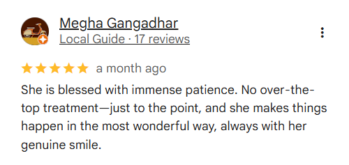 Megha Gangadhar Review